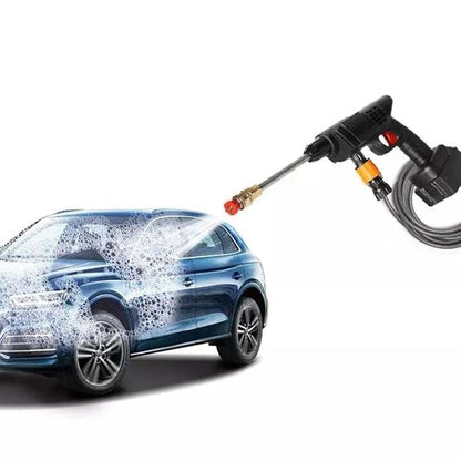 Car Washer High Pressure Gun Rechargeable with 2 Batteries | Car Washing Pump | Water Pressure Gun for Car Wash | Gardening, Cleaning