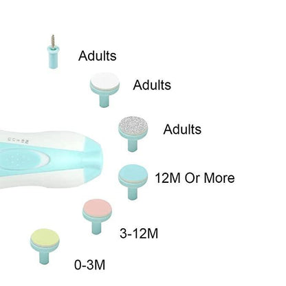 Baby Nail Clippers with Light | Safe Baby Nail File