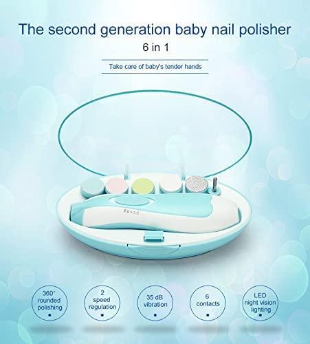 Baby Nail Clippers with Light | Safe Baby Nail File