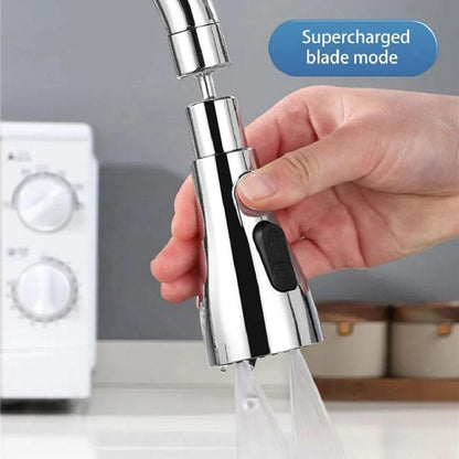 3 Modes Kitchen Sink Faucet | Tap Extender for Kitchen Sink | Flexible Faucet with Tap Extension for Convenient Use