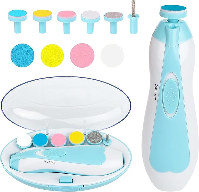 Baby Nail Clippers with Light | Safe Baby Nail File