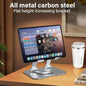 Aluminium Tablet Stand Holder with 360° Rotating Base | Multi Angle Adjustments | Rotating Base Tablet Stand