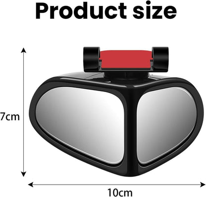 Adjustable Car Auxiliary Rear view Mirror | Blind Spot Mirror